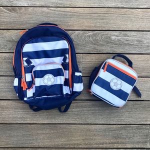 Pottery Barn Fairfax Rugby Stripe Backpack